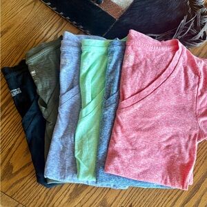 Set of Six V-Neck T-Shirts